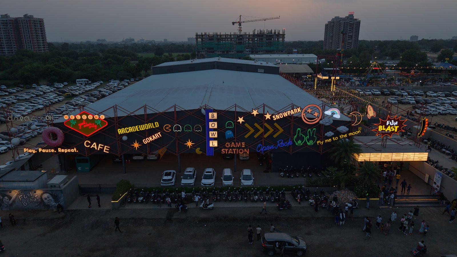 Amusement park overview